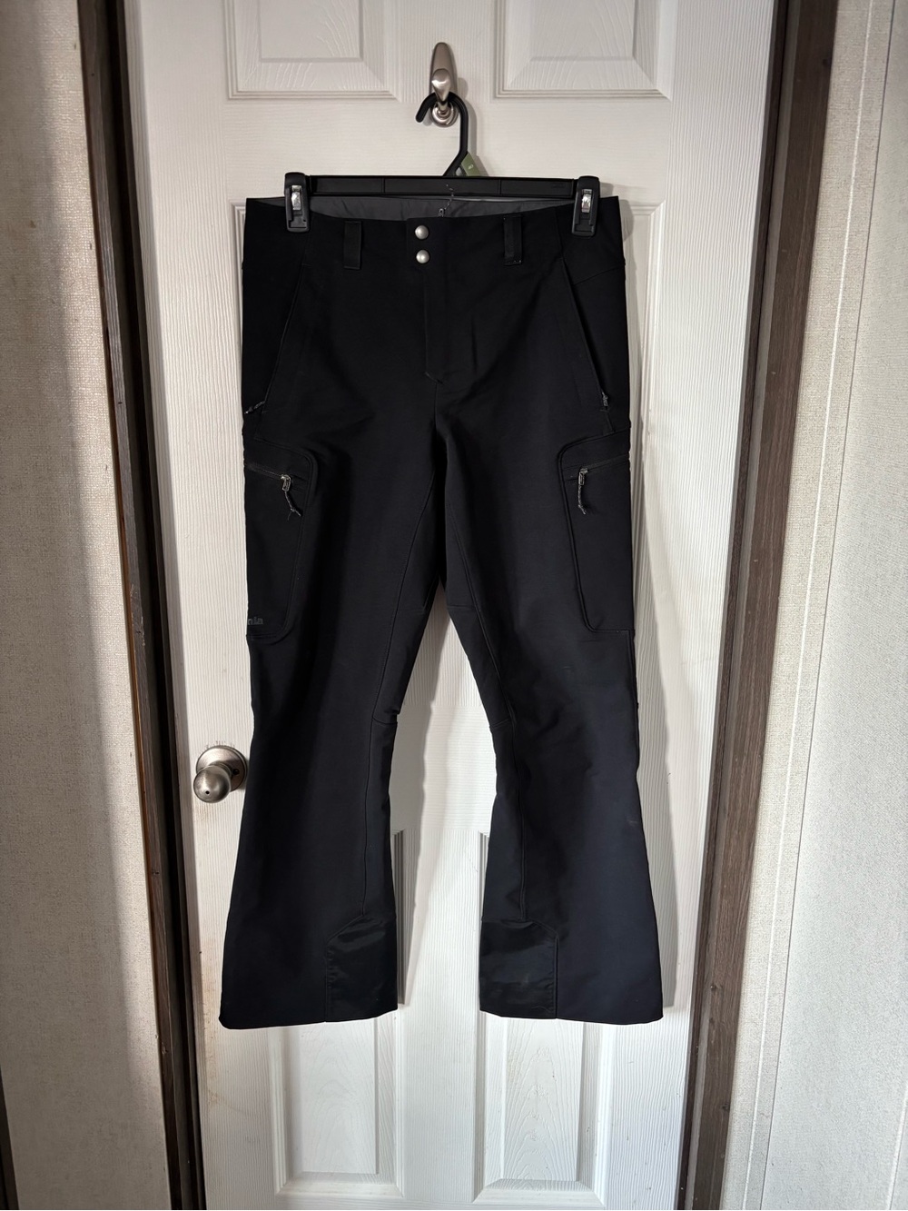 Patagonia RECCO Black Men's Cargo Pants with Zip Pockets